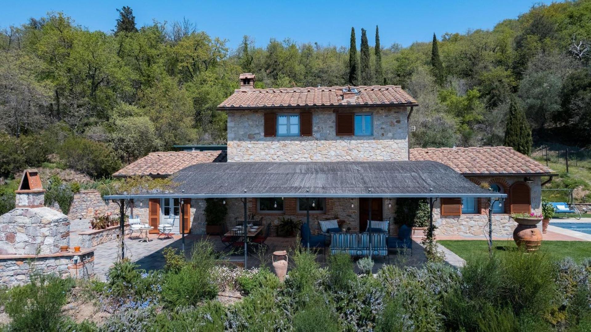 Вілла Casa Perano Гайоле-ін-К'янті Екстер'єр фото